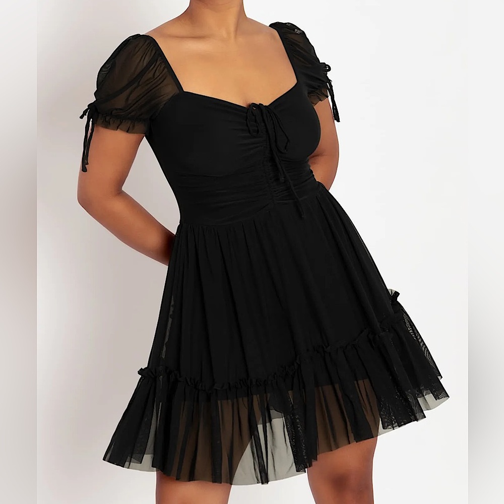 BM Black Tea Party Dress